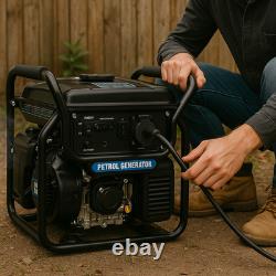 Générateur portable 3300W Inverter Silencieux et Fiable pour le Camping 11L Carburant