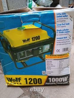 Générateur portable Wolf Power 1200, 1000W