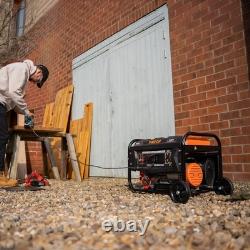 Générateur portable à essence 3300W 7HP 4 temps 210cc avec clé électrique