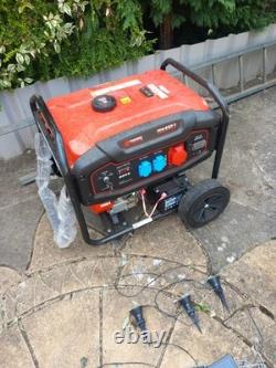 Générateur portable à essence 8,125 KVA triphasé avec démarrage électrique