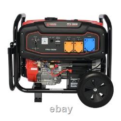 Générateur portable à essence 9,9 kVA, sortie 7,5 kW, double tension 115V/230V