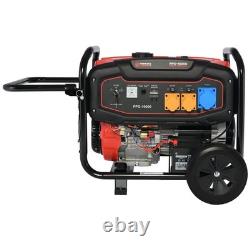 Générateur portable à essence 9,9 kVA, sortie 7,5 kW, double tension 115V/230V