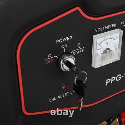 Générateur portable à essence 9,9 kVA, sortie 7,5 kW, double tension 115V/230V