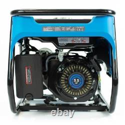 Générateur portable à essence SGS 2,8 kVA avec huile et câble de rallonge, 2000W 5,5HP 4 temps