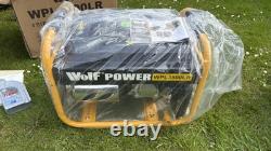 Générateur portable à essence Wolf WP3500LR 3200W 6.5HP 4KVA à double tension