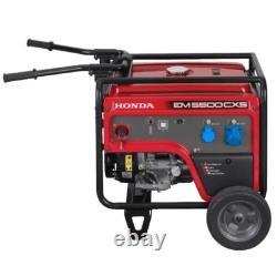 Générateur portable à essence commercial Honda GX390 cadre ouvert 5500w