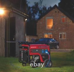 Générateur portable à essence commercial Honda GX390 cadre ouvert 5500w