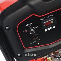 Générateur portable à essence de 6,75 kVA avec démarrage électrique