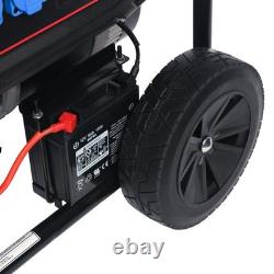 Générateur portable à essence de 8,125 kVA 3 phases avec démarrage électrique