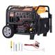 G&eacute;n&eacute;rateur Portable &agrave; Essence Onduleur 5500 W 5,0 Kva 47 Kg + Interface Ats Pour Camping-car
