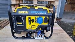 Générateur portable hybride numérique à démarrage à distance Champion 3600 Watts avec onduleur