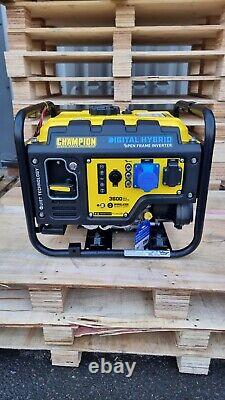 Générateur portable hybride numérique à démarrage à distance Champion 3600 Watts avec onduleur