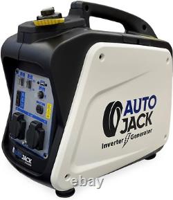 Générateur portable silencieux à essence Autojack 1800W 4 temps en valise convertisseur