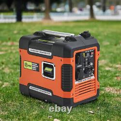 Générateur portable silencieux à essence et au GPL de 2KW pour l'alimentation d'urgence en plein air lors du camping