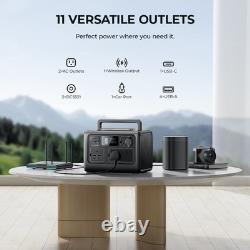 Générateur solaire BLUETTI EB55 700W 537Wh Station d'alimentation LiFePO4 Camping RV