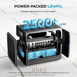 Générateur solaire BLUETTI EB55 700W 537Wh Station d'alimentation LiFePO4 Camping RV