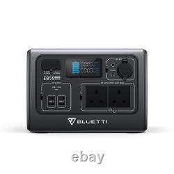 Générateur solaire BLUETTI EB55 700W 537Wh Station d'alimentation LiFePO4 Camping RV