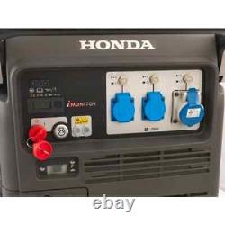 Honda Electricstart Portable 7000w Vrai Sine Wave Générateur D'onduleur D'essence