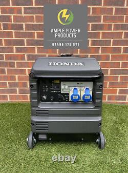 Honda Eu30is 3000w Nouveau Générateur D'onduleur Essence Eu30 Ample Power Pro £2750