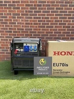Honda Eu70 New Petrol Inverter Silent Generator Eu70 Est Comme Eu65 Commercial