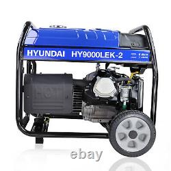 Hyundai 7kavec8.75kva Récipient/démarrage Électrique Générateur D'essence Hy9000lek-2 Graded