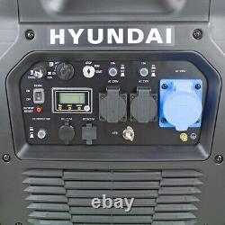 Hyundai Hy6500sei 230v Essence 6600avec Un Démarrage Électrique À Distance De 6,6 Kw Graded