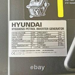 Hyundai Hy6500sei 230v Essence 6600avec Un Démarrage Électrique À Distance De 6,6 Kw Graded