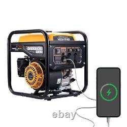 Inverter De Générateur D'essence Portable 3,5kw 26kg Pour Le Camping Rv Téléphone/pc/camera