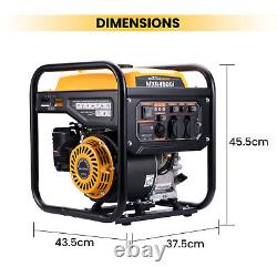 Inverter De Générateur D'essence Portable 3,5kw 26kg Pour Le Camping Rv Téléphone/pc/camera