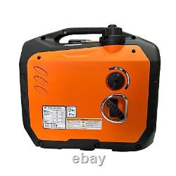 Lifan 2000w Petrol Inverter Suitcase Generateur 230v 240v Camping Leisure Home