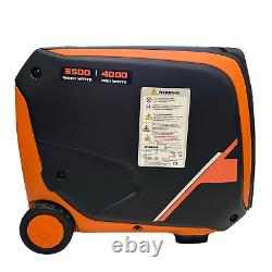 Lifan 4000w Générateur D'essence D'onduleur 230v Poignée De Démarrage Électrique Et Roues 4.0kw