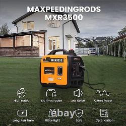 Maxpeedingrods 3300w Générateur D'onduleur Portable Essence Silent 4-stroke Super Qu
