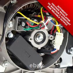 Powerking Générateur D’essence Pkb5000es 3200w Wolf 7hp Electric Start Wheel Kit