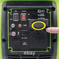 SIP 25400 Générateur Inverseur de Puissance Numérique à Essence 4 Temps 1100W