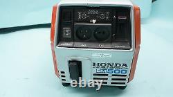 Vintage Early Honda Em500 Générateur 500 Watt 110 Ac / 12 Volt DC Japon Nos Nouveau