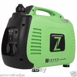 Zipper Power Zi-ste2000iv Silent Petrol Generator Camping Perfect High End Brand